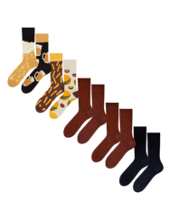 Комплект от 5 чифта чорапи – Време за бира