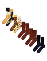 Set 5 párov ponožiek - Poď na pivo