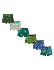 Set 6 chlapčenských boxeriek - Zvieratká