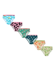 Set 6 dievčenských nohavičiek - Čarovný svet