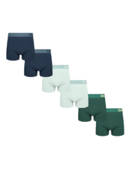 6 db férfi boxeralsóból álló szett - Erdei szellő