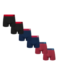 Sada 6 pánských boxerek - Tmavé tóny