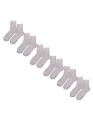 6 pár Anti-Stress zokni szett – Világosszürke