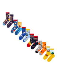 6 db-os fiú zokni szett – Mindennapi hősök