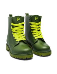 Cédrovo zelené dámske gumáky