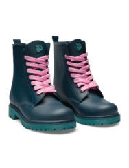 Smaragdově modré dámské gumáky