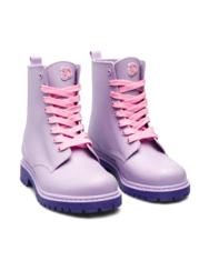 Svetlo fialové dámske gumáky