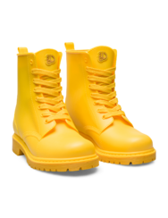 Жълти дамски ботуши за дъжд