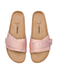 Ciabatte in sughero da donna Mandala beige