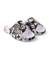 Ciabatte chunky Buonumore Macchie bianche e nere