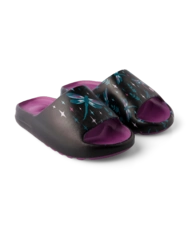 Veselé chunky pantofle Vážky v noci