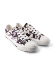 Scarpe di tela Buonumore Macchie bianche e nere