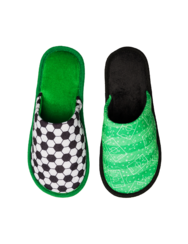 Vidám házi papucs Focipálya