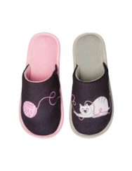 Veselé papuče Mačka a klbko