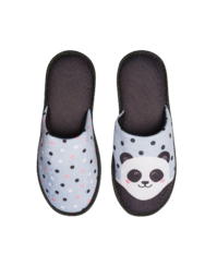 Vidám házi papucs Boldog Panda