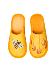 Vidám házi papucs Szorgalmas méhek