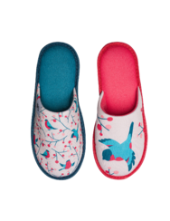 Pantofole Buonumore Uccelli e sorbo