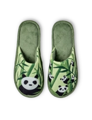 Veselé papuče Pandy a bambus