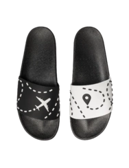 Veselé pantofle Dráha letu