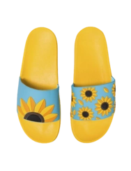 Veselé pantofle Letní slunečnice