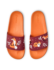 Ciabatte Buonumore Volpe e foglie