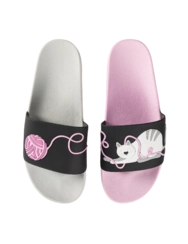 Sandales rigolotes Chat et balle Sandales rigolotes Chat et balle