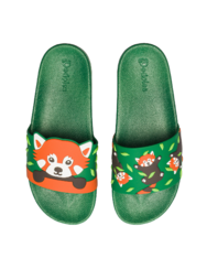 Vidám papucs Vörös panda