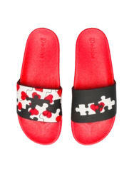Sandales rigolotes Puzzle de cœur Sandales rigolotes Puzzle de cœur