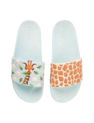 Veselé šľapky Roztomilá žirafa