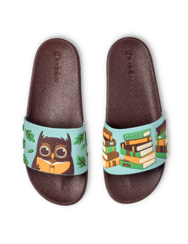 Ciabatte Buonumore Gufo e libri