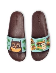 Sandales rigolotes Hiboux et livres Sandales rigolotes Hiboux et livres