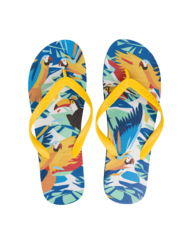 Flip Flops Tropical Birds