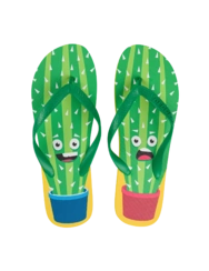 Veselé žabky Vtipný kaktus