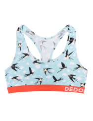 Women's Bralette Swallow Birds
