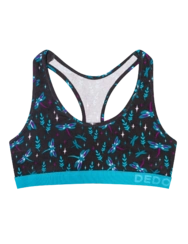 Veselá dámská podprsenka Vážky v noci