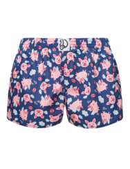 Women's Boxer Shorts Flying Pigs