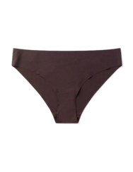 Slip senza cuciture da donna marrone cioccolato