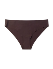 Čokoládově hnědé dámské bezešvé kalhotky