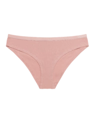 Kapučínově hnědé dámské kalhotky