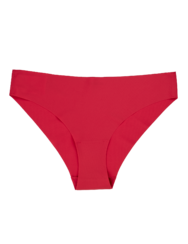 Slip senza cuciture da donna rosso passione