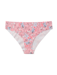 Vidám varrás nélküli női alsó Virágágyás