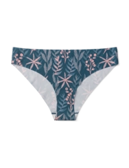 Veselé dámske bezšvové nohavičky Nočná lúčna tráva