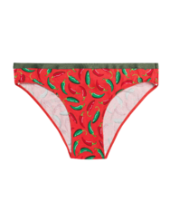 Vidám női alsó Chili paprika