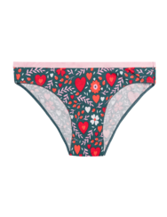 Весели дамски бикини Цветна любов