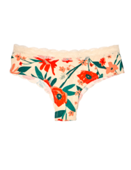 Női csipkés bugyi Pipacsos kert