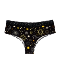Culotte en dentelle pour femmes Ciel des signes du zodiaque Culotte en dentelle pour femmes Ciel des signes du zodiaque