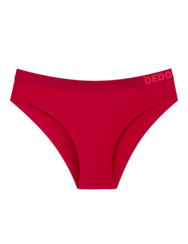 Malinovo rožnate ženske hlačke iz modala