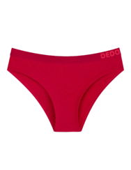 Malinovo rožnate ženske hlačke iz modala