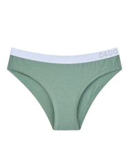 Žajbljevo zelene ženske hlačke iz modala