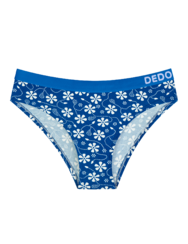 Női alsó modállal Kéknyomat